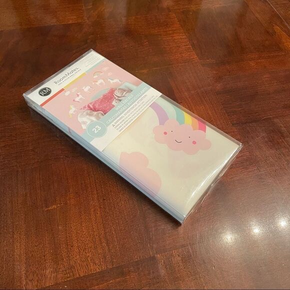 Unicorn Wall Decals Kids Room Decorations - Picture 6 of 8